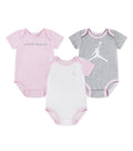 Jordan - Lot 3 bodies rose et gris