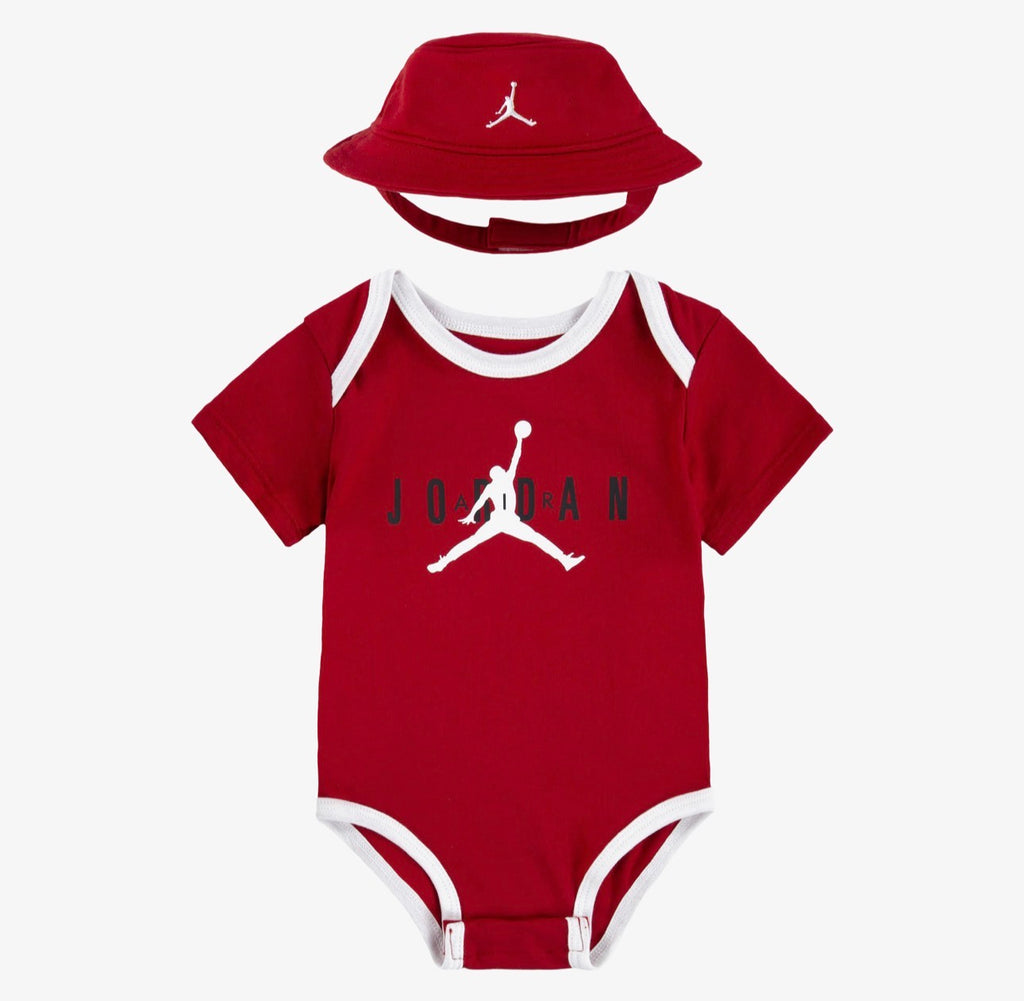 Jordan - Ensemble 2 pièces - Bob + body rouge