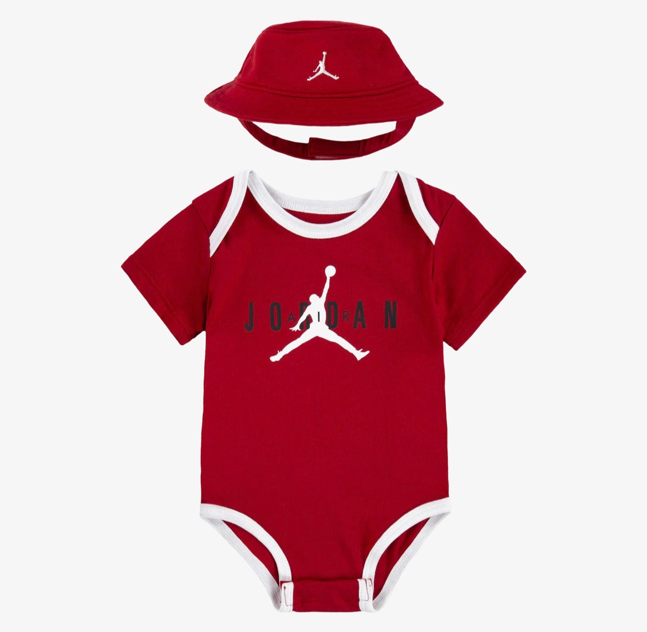 Jordan - Ensemble 2 pièces - Bob + body rouge