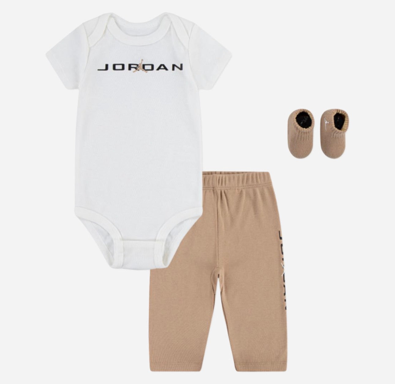 Jordan - Coffret 3 Pièces - beige & blanc