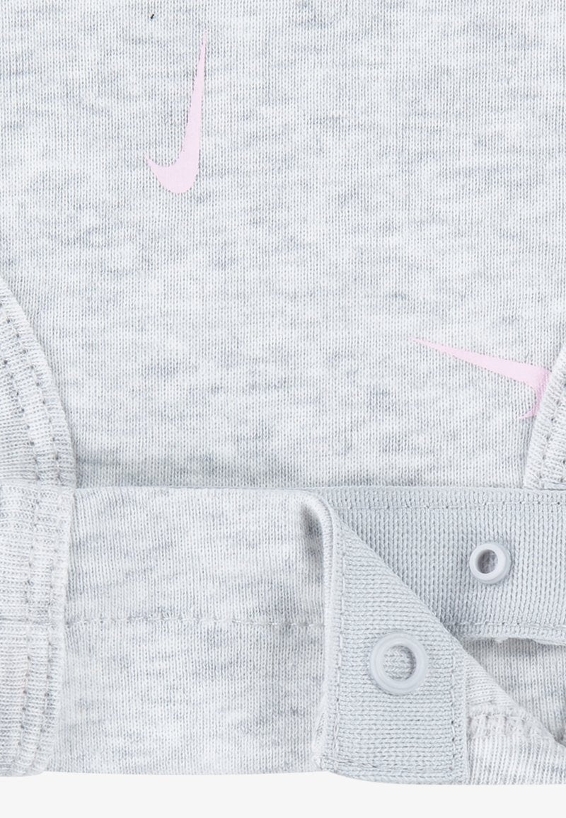 Nike - Lot 3 bodies gris et rose
