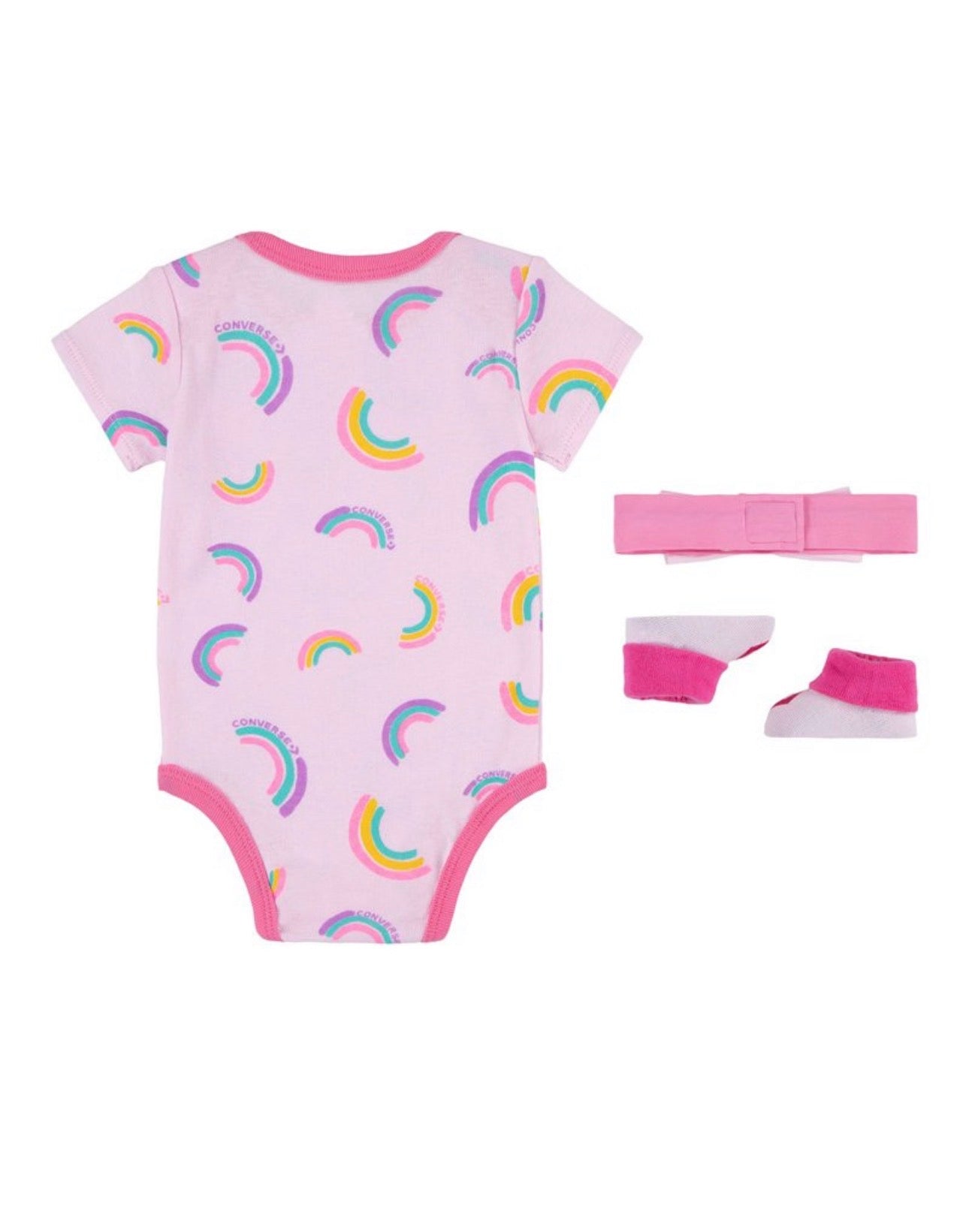 Coffret Converse 3 pièces, Body + Bandeau + Chausson
