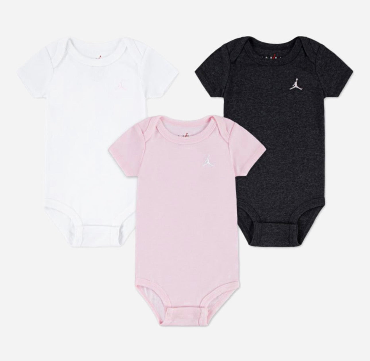 Coffret Nike - Lot 3 bodies - Rose, noir et blanc