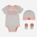 Coffret - Nike ensemble 3 pièces, rose et gris