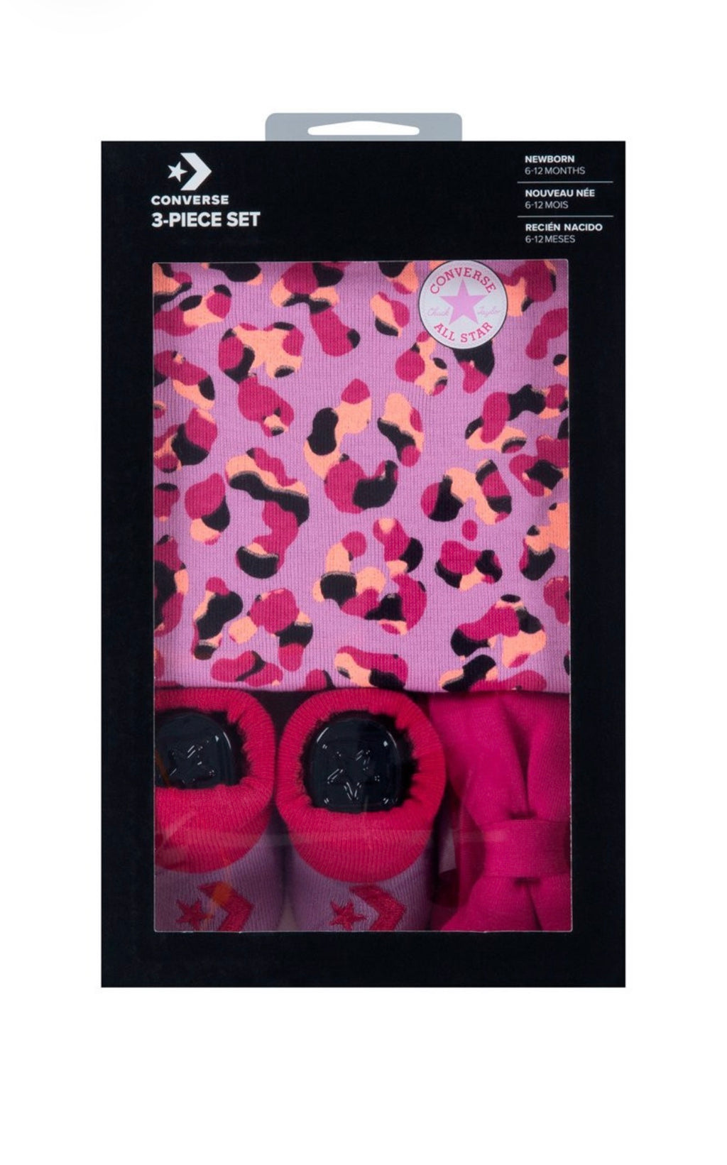 Coffret Converse, Body + Bandeau + Chanson Fushia