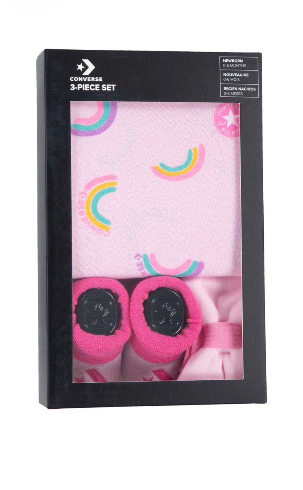 Coffret Converse 3 pièces, Body + Bandeau + Chausson