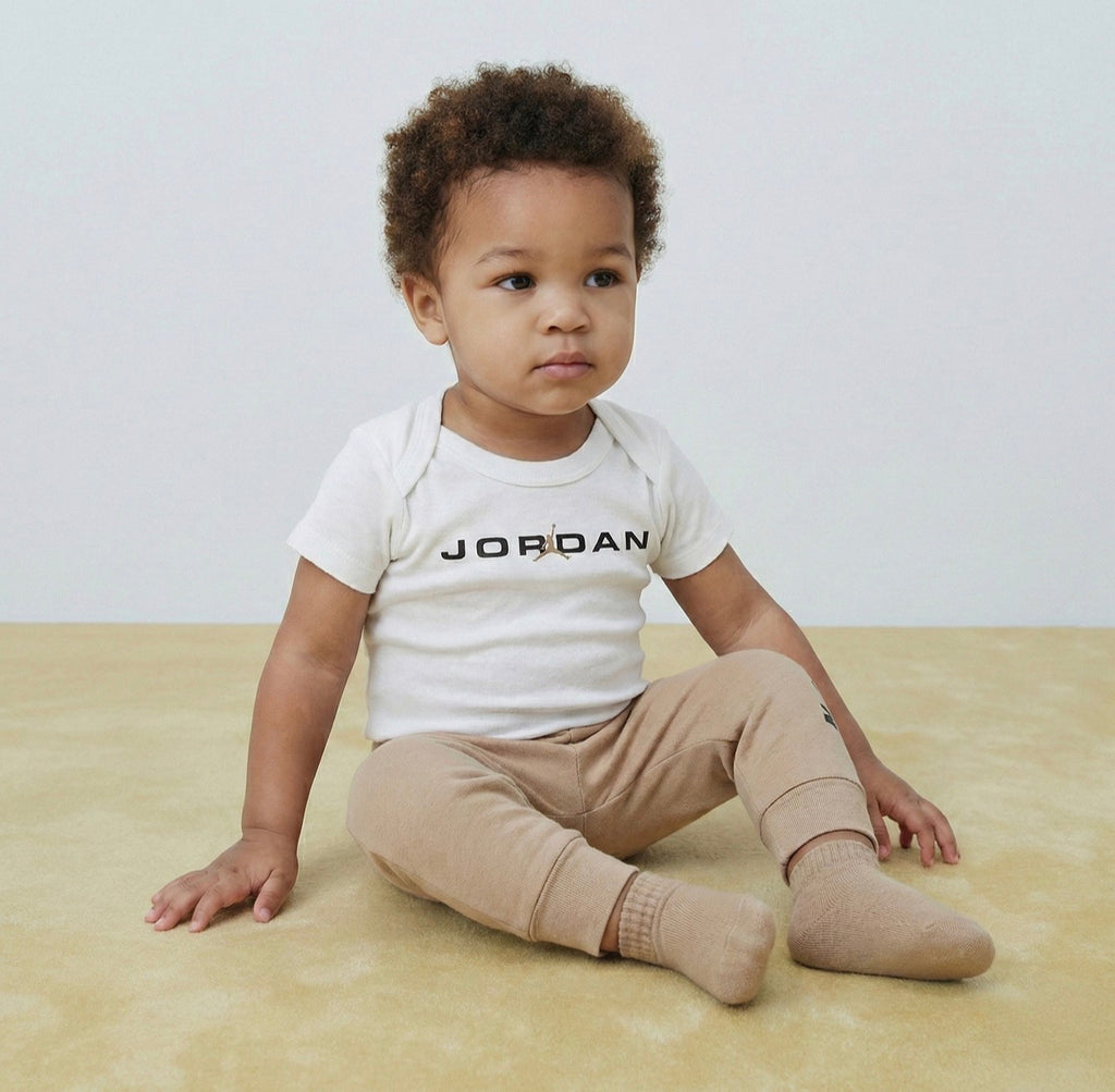 Jordan - Coffret 3 Pièces - beige & blanc