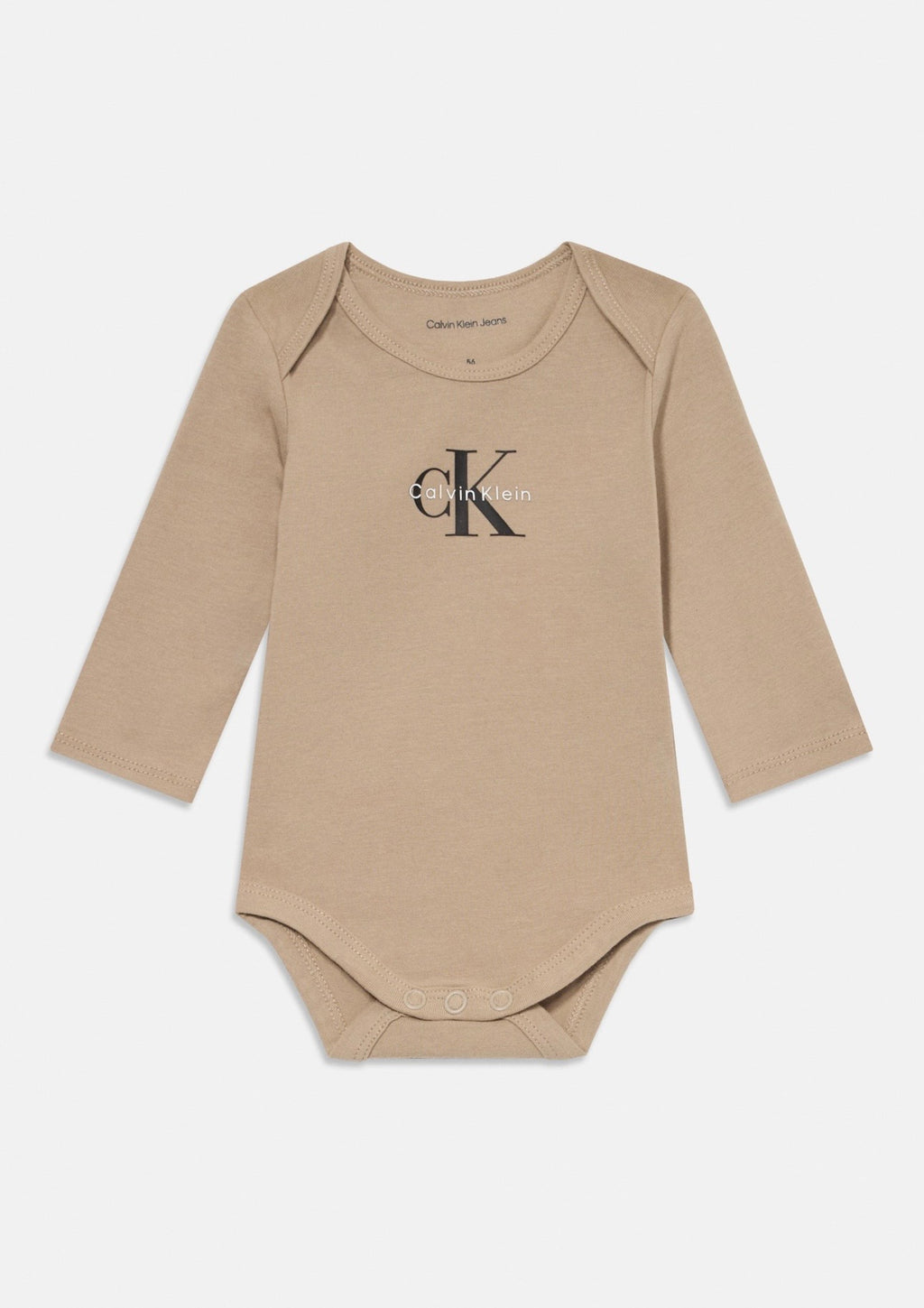 Calvin Klein - Body beige manche longue