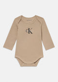 Calvin Klein - Body beige manche longue
