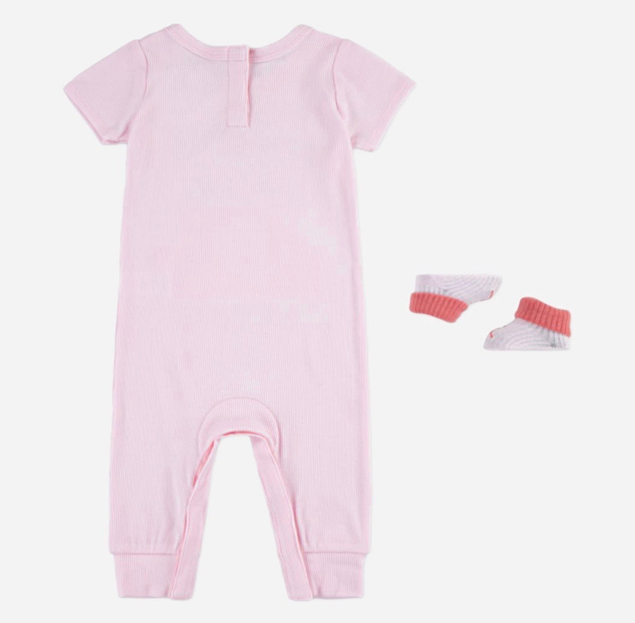 Coffret Jordan - ensemble 2 pièces - combinaison + chaussons roses
