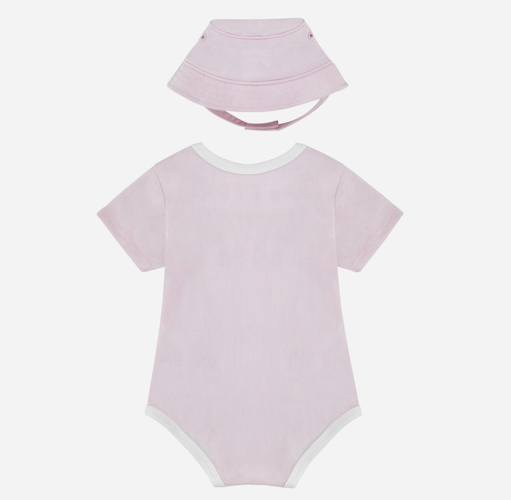 Jordan - Ensemble 2 pièces - Bob + body rose