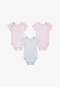 Nike - Lot 3 bodies gris et rose