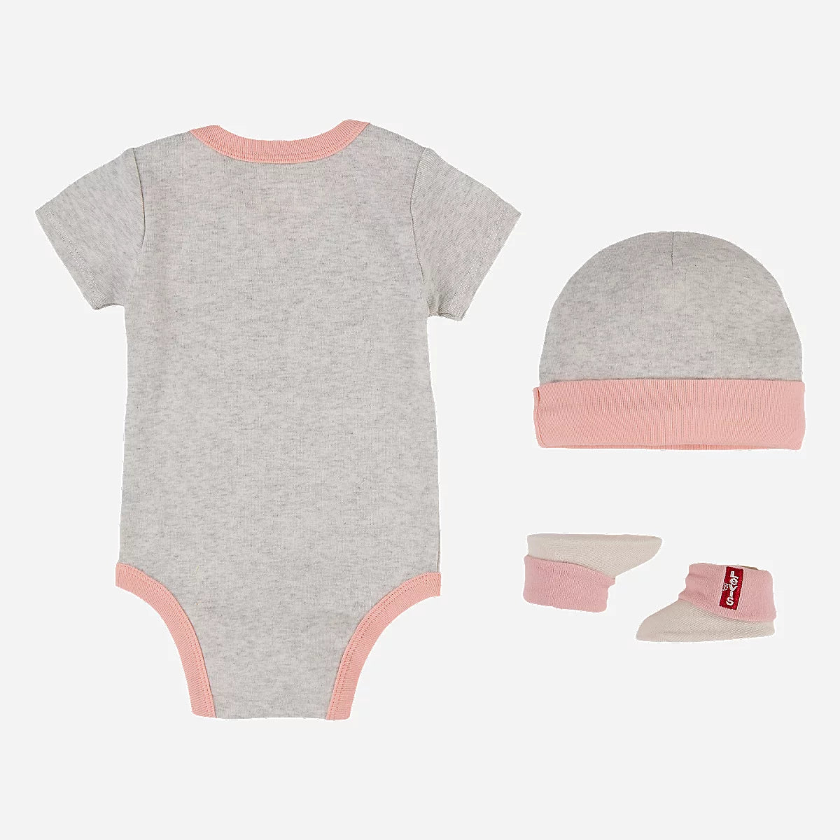 Coffret - Nike ensemble 3 pièces, rose et gris