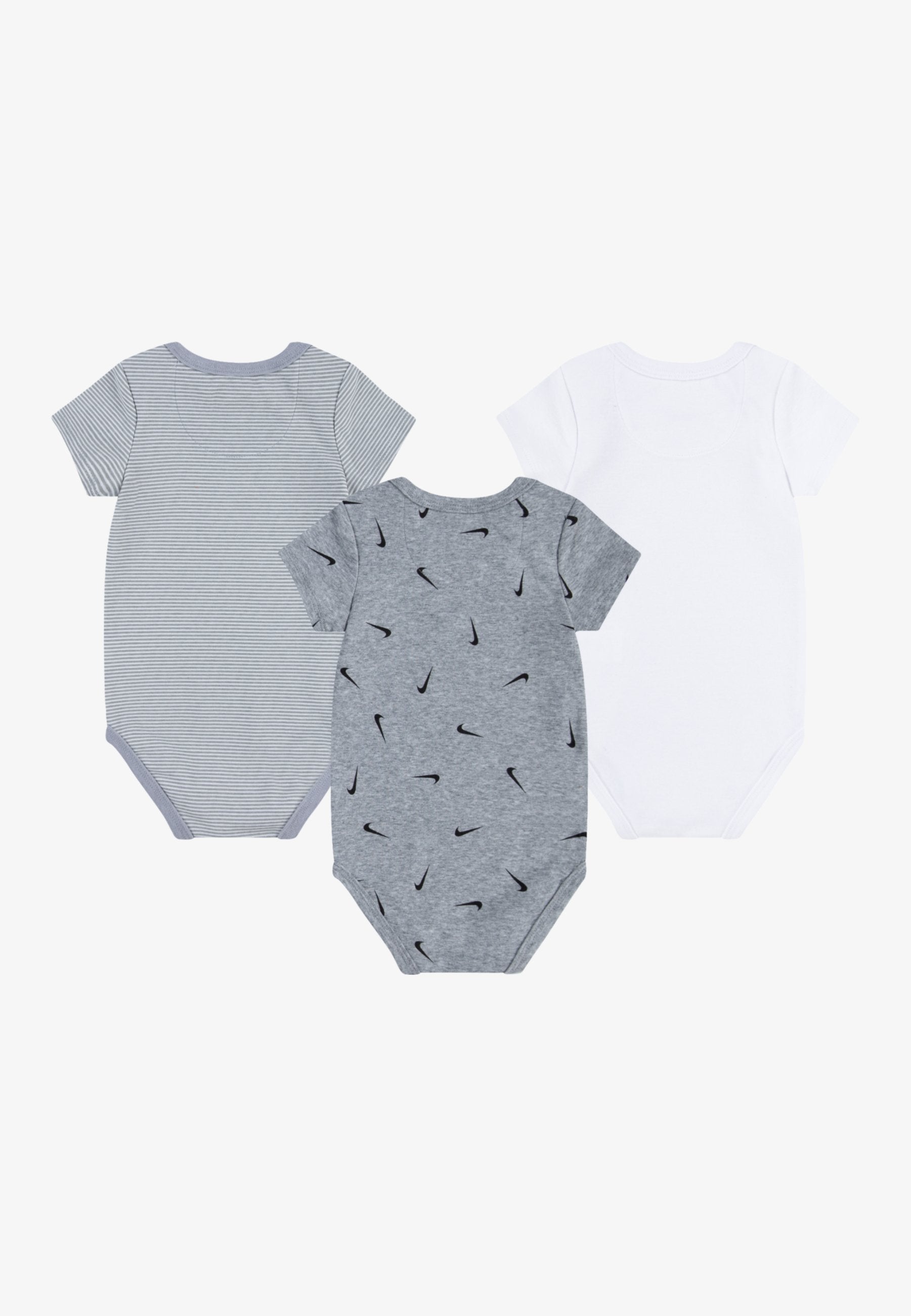 Nike Unisex - Lot 3 bodies, gris et blanc