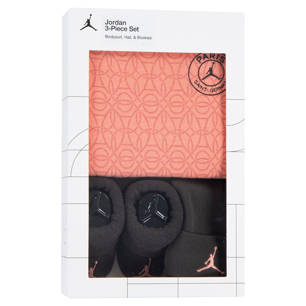 Coffret Paris Saint Germain, 3 pièces Body + Bonnet + Chausson